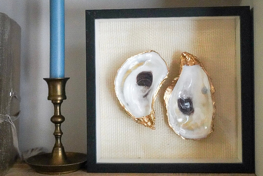 Oyster Shell Shadow Box - Old Town Oysters