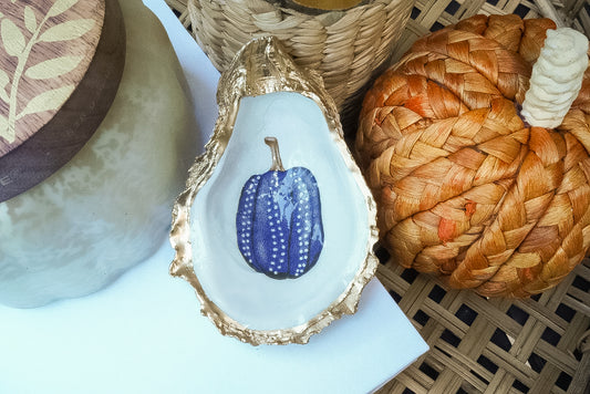 Heirloom Pumpkin Oyster Trinket Dish