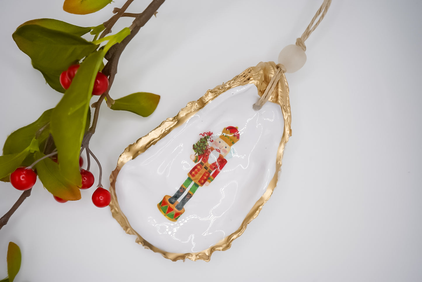 Nutcracker Oyster Ornament