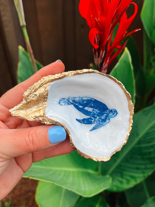 Turtle Oyster Trinket Dish