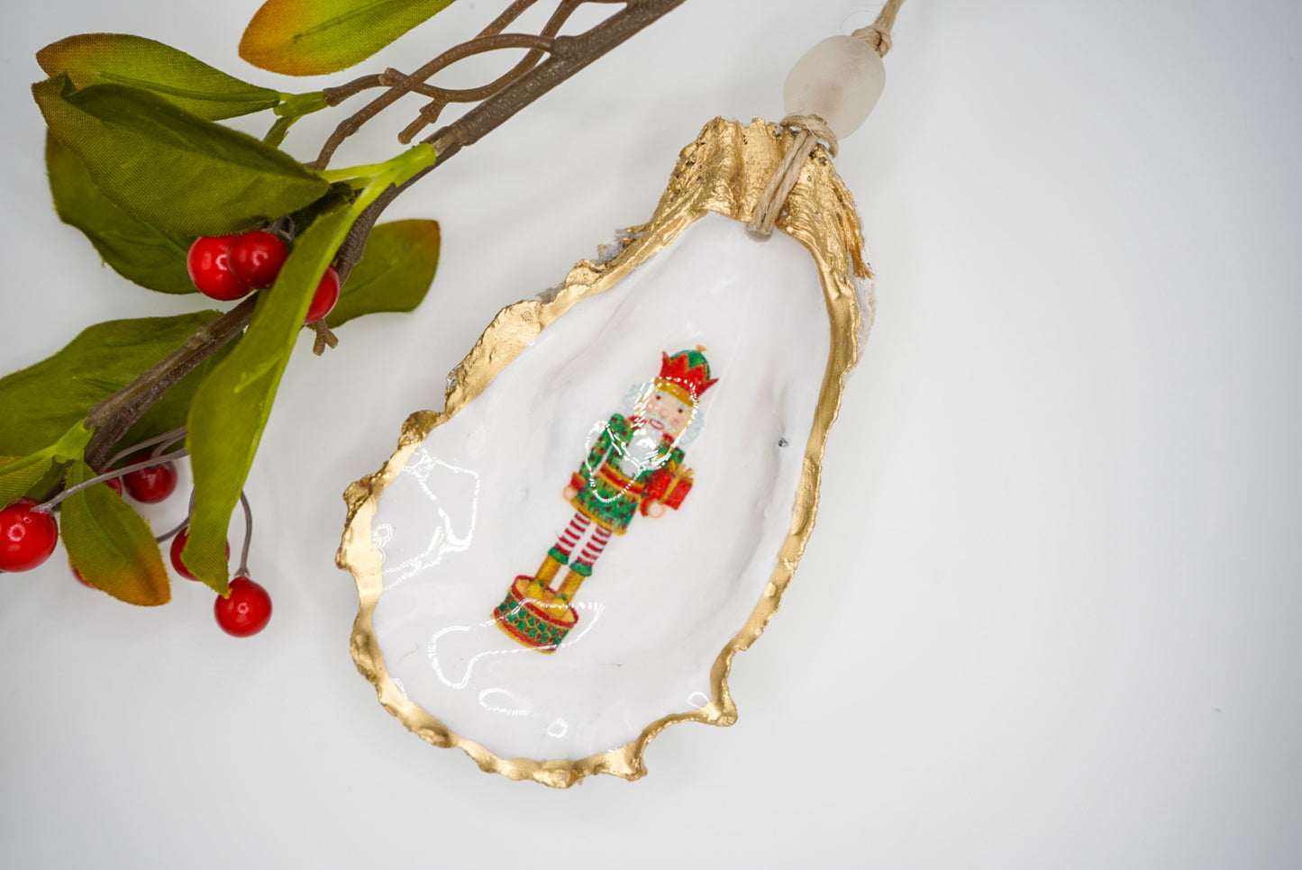 Nutcracker Oyster Ornament