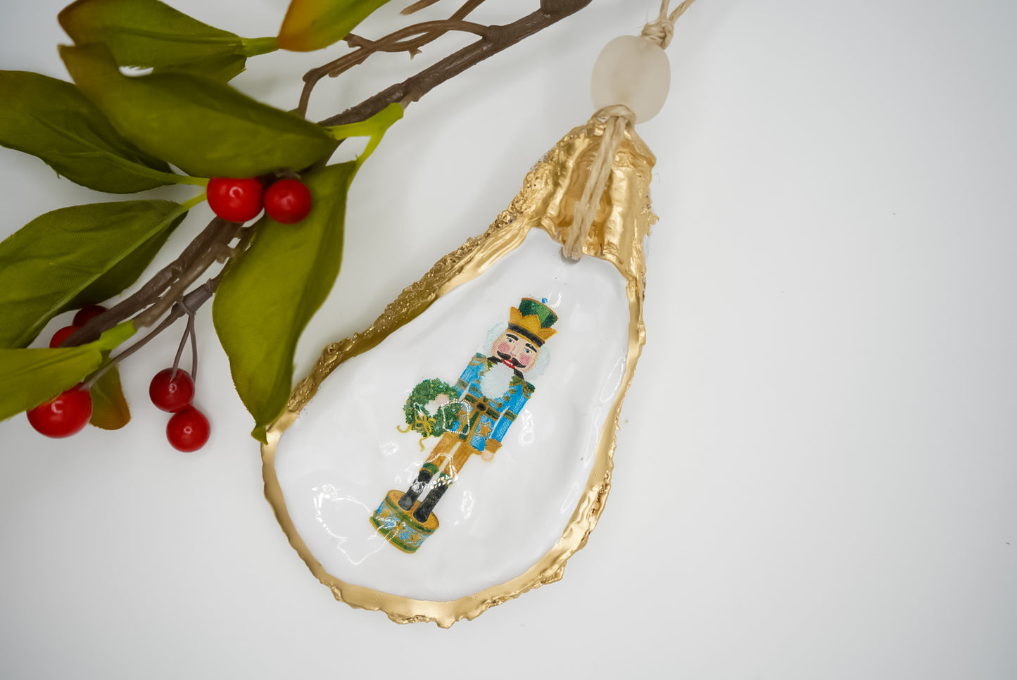 Nutcracker Oyster Ornament