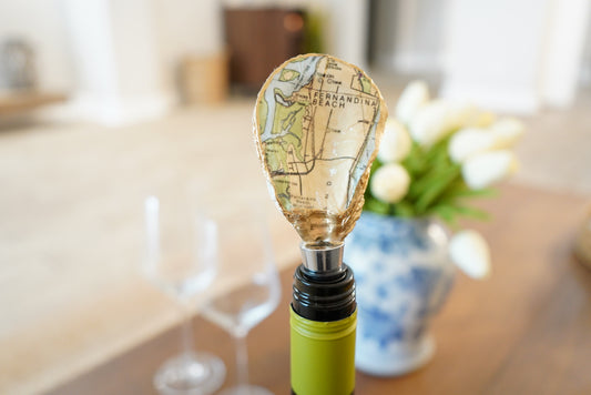 Fernandina Beach Oyster Wine Stopper