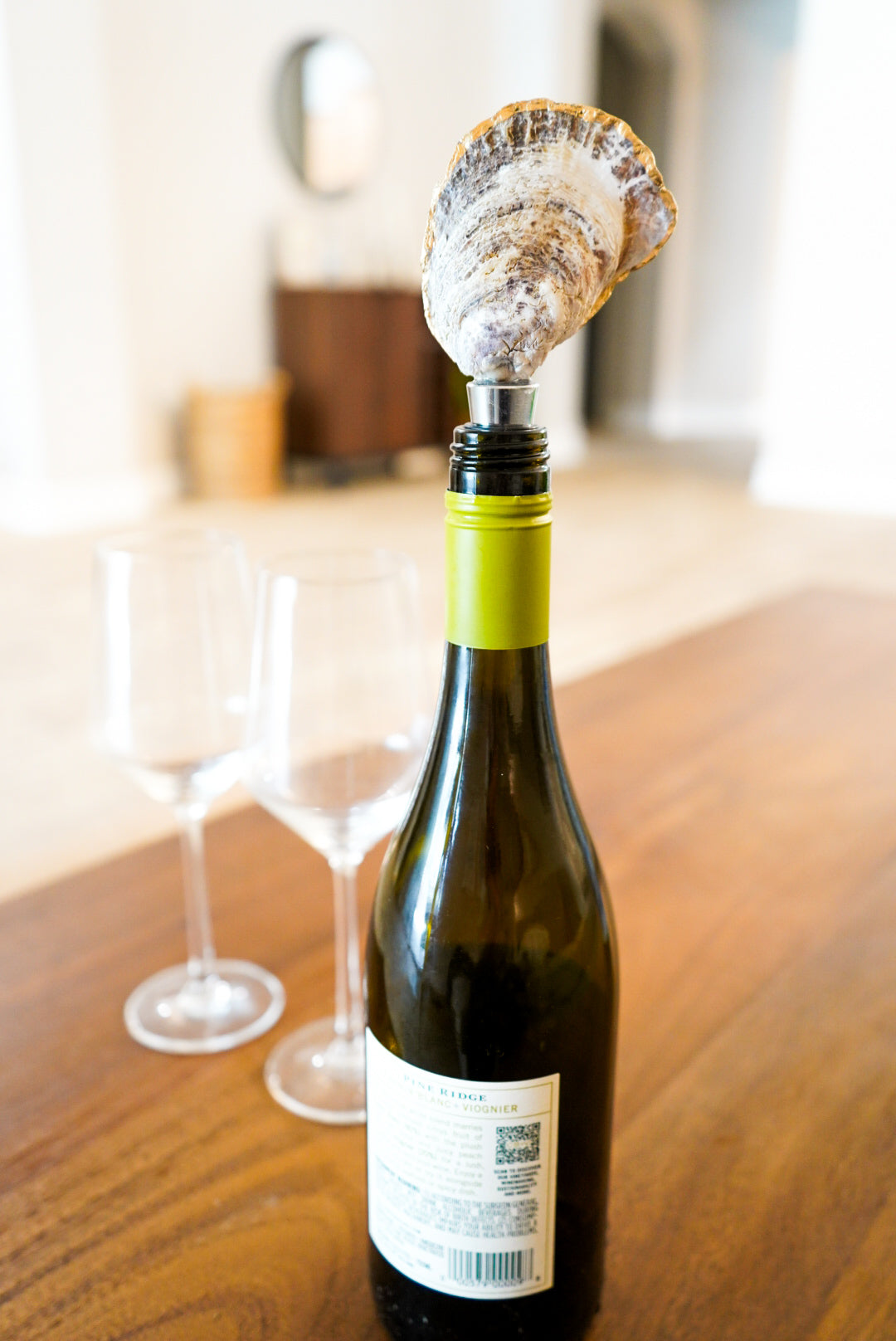 Wine Lover Oyster Wine Stopper